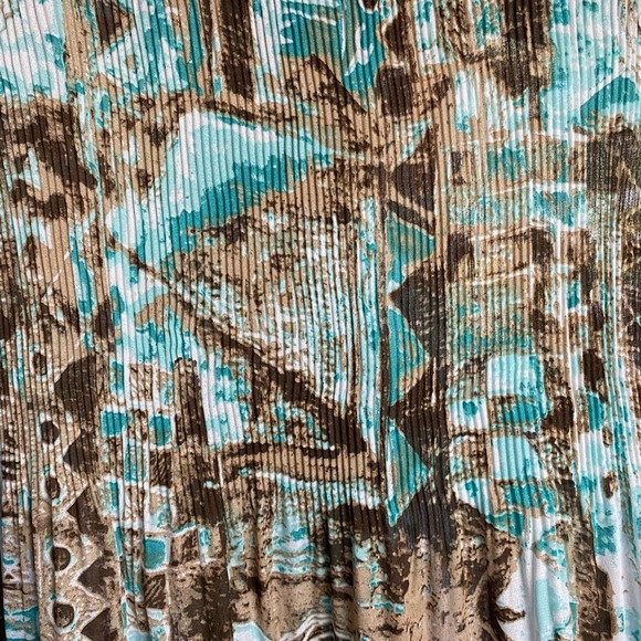 🌻Serenade Ribbed Split Sleeve Blouse Size Small - Picture 5 of 6